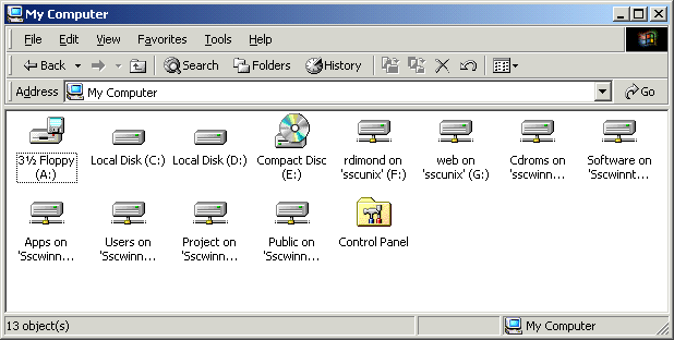 My Computer Window