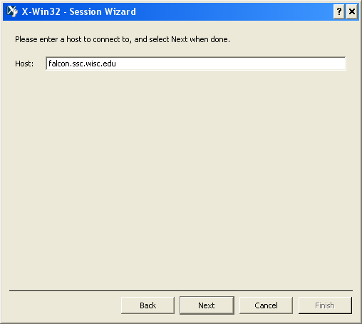Server address