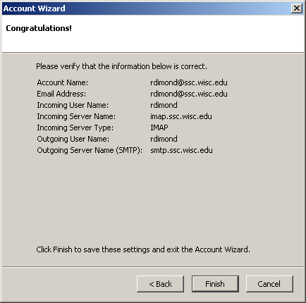 Verification Window