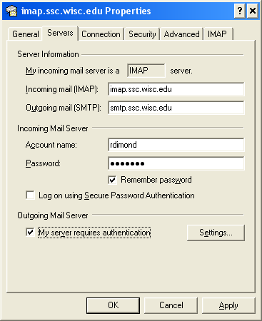 Server Settings