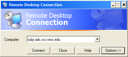 Connecting in XP