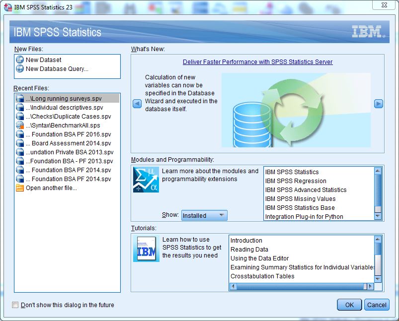 ibm spss tutorial